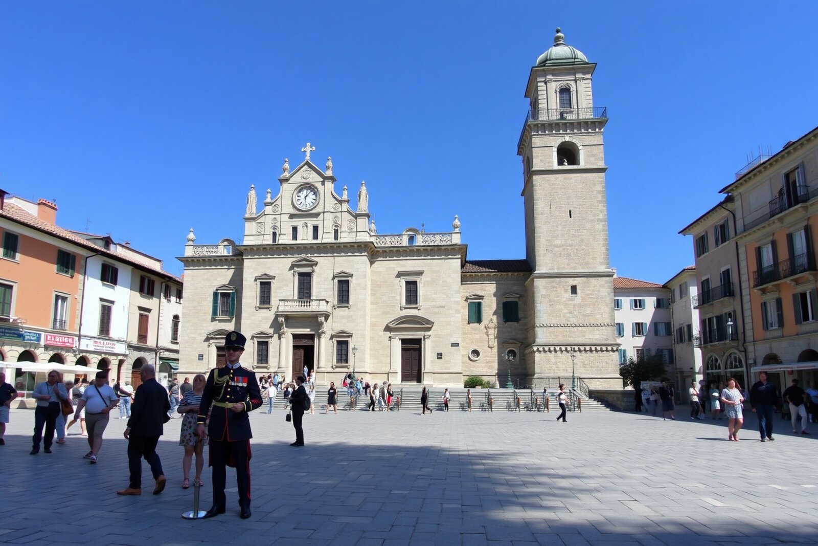 Piazza della Libertà and Palazzo Pubblico