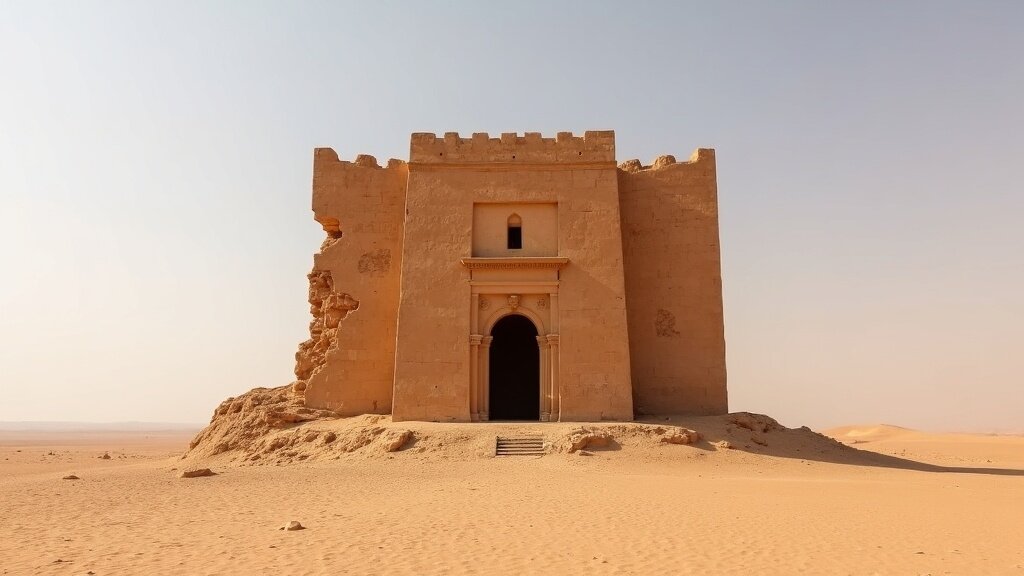 Nabataean tomb facades at Hegra AlUla