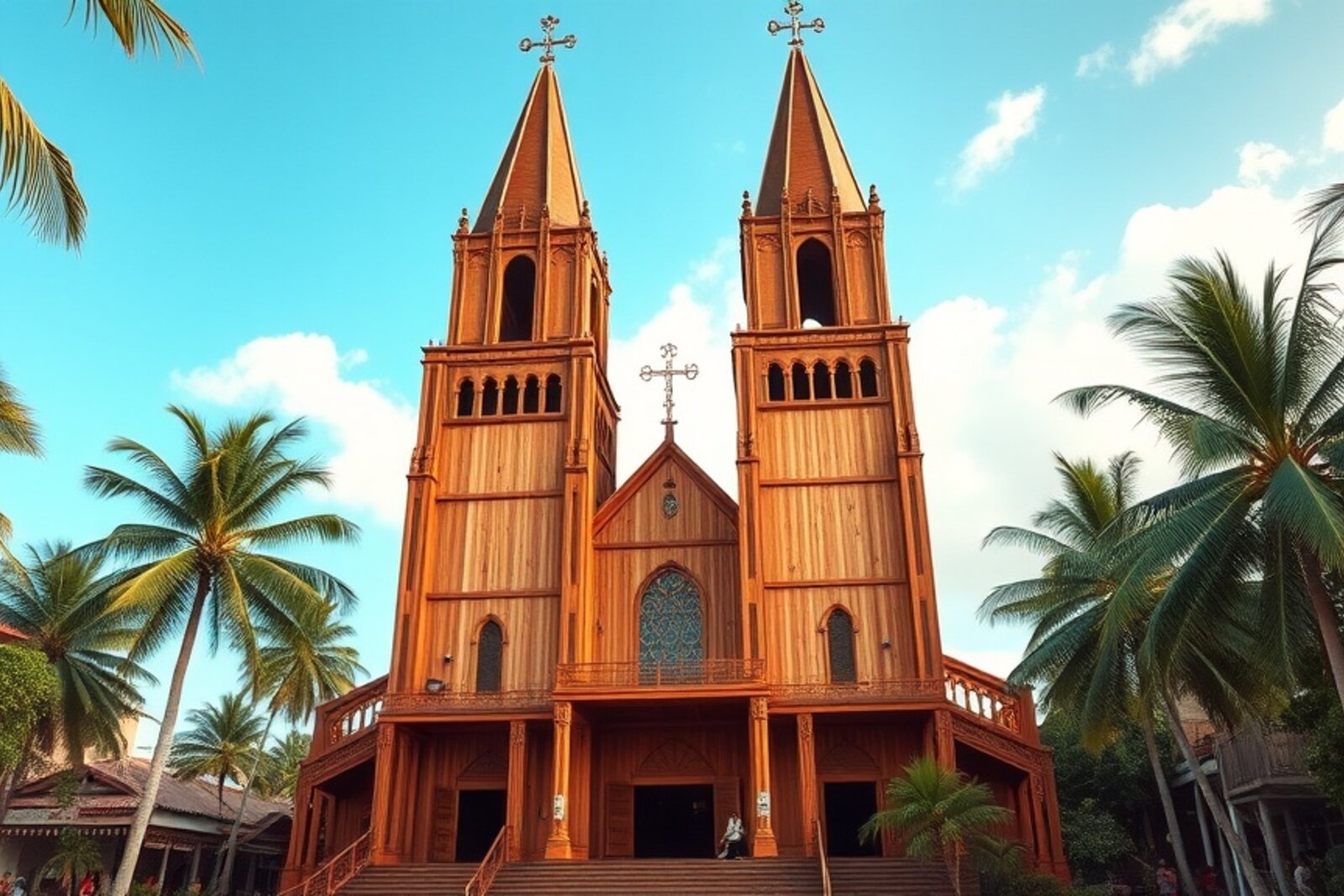 St Peter and Paul Cathedral wooden cathedral Paramaribo