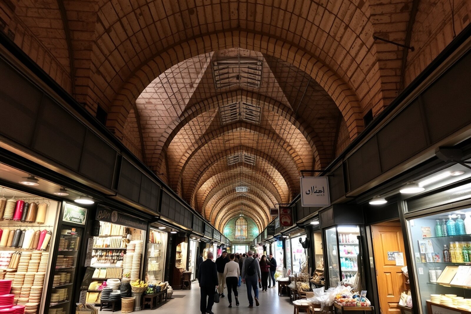 Aleppo old city souq