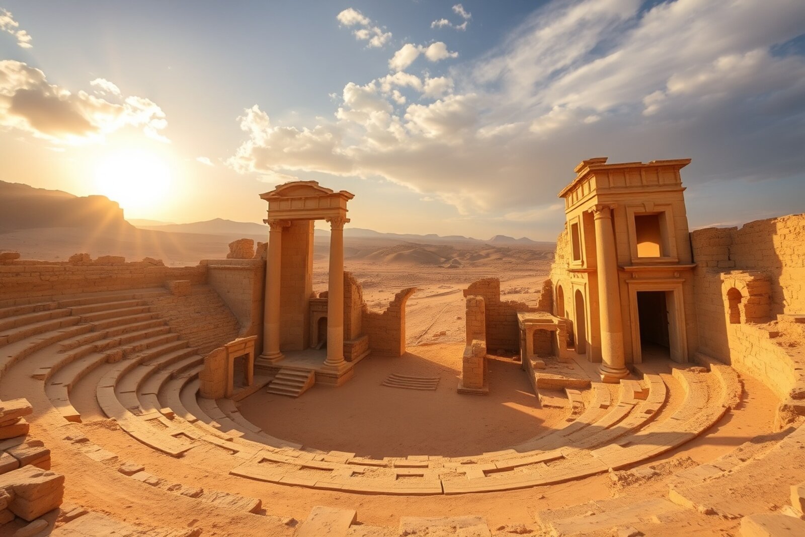 Palmyra ancient theater