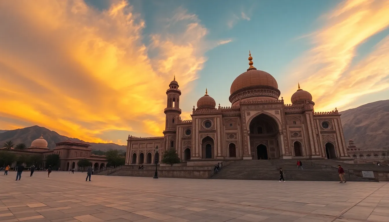 Gagra Colonnade and Gagripsh Restaurant