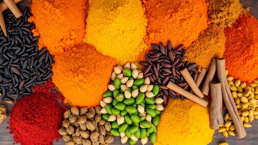 Zanzibar spice farm display