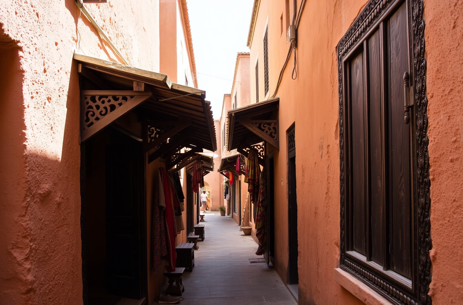Stone Town alley in Zanzibar