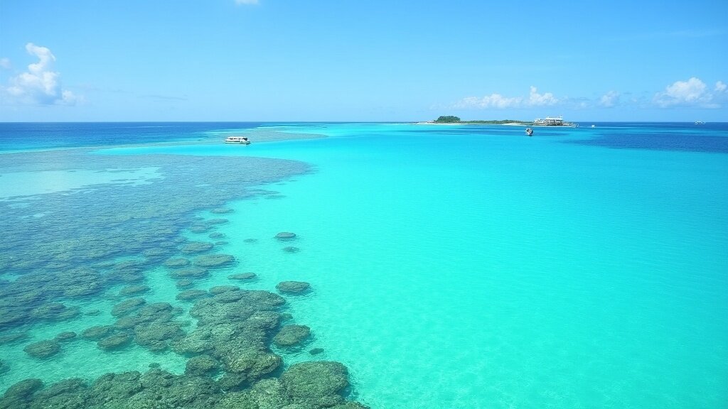 Ataúro Island pristine coral reef and turquoise water