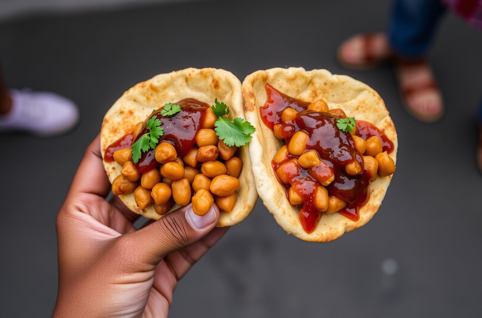 Doubles street food vendor