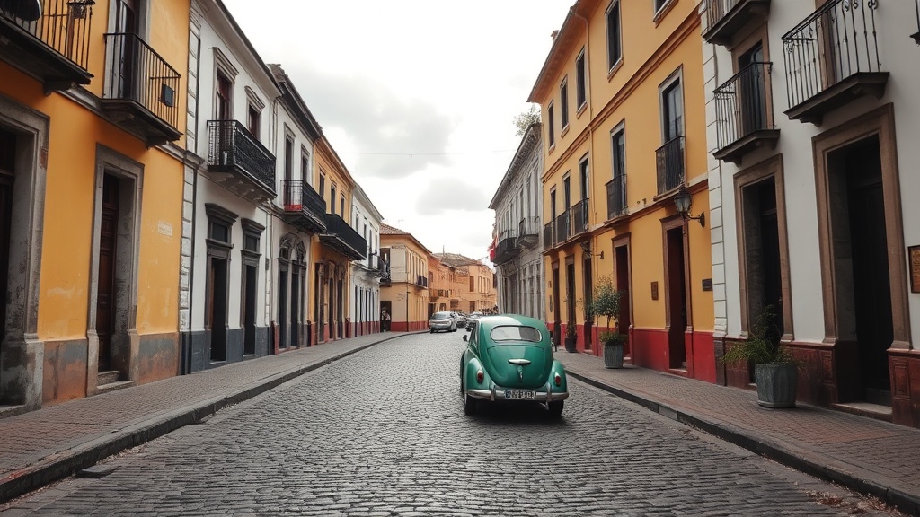 Colonia del Sacramento cobbled street