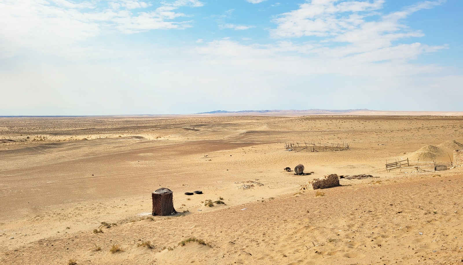 The Kyzylkum Desert near Ayaz-Kala, Uzbekistan