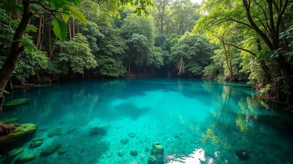 Blue Holes of Espiritu Santo