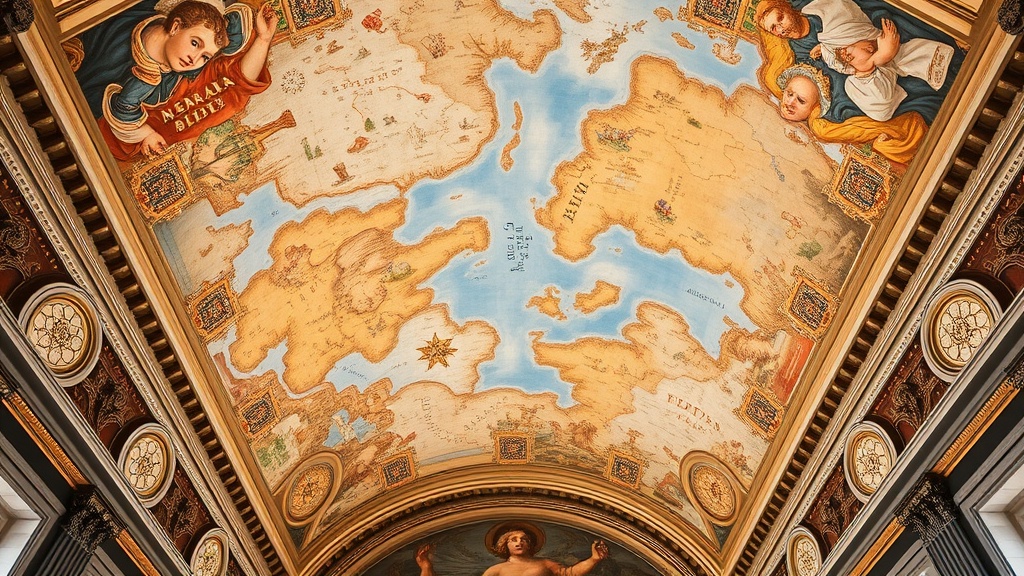 Gallery in the Vatican Museums, Vatican City