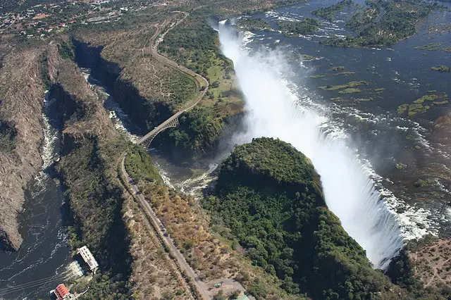 Zimbabwe — chapter photograph: Victoria Falls — Mosi-oa-Tunya